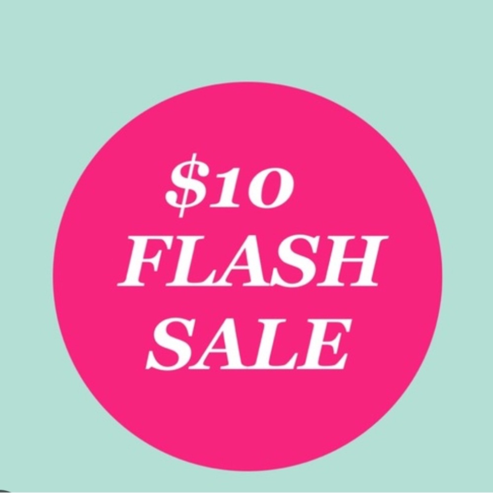 Pink Flash Sale Sign